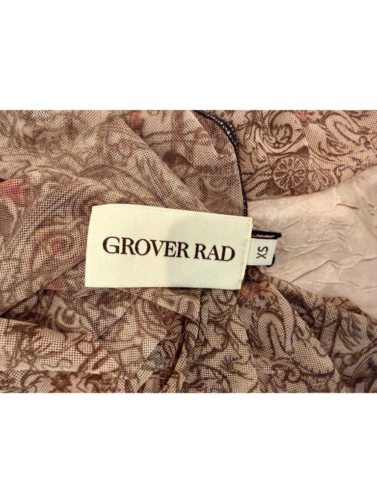 Grover Rad "Tattoo Mania" Design Mesh Top - Size Xs — image 3 of 5